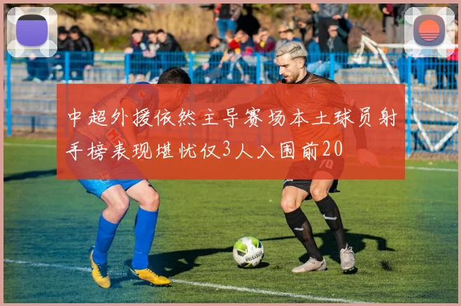 中超外援依然主导赛场本土球员射手榜表现堪忧仅3人入围前20